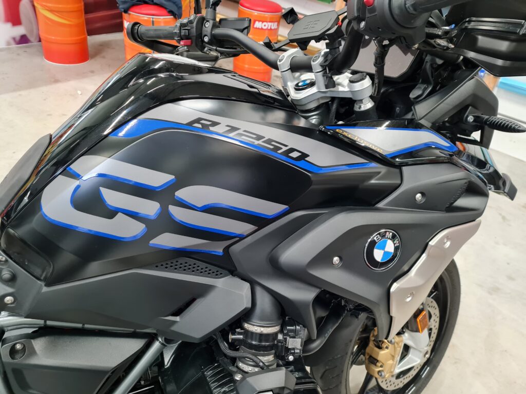 Referenz Motorrad Folierung