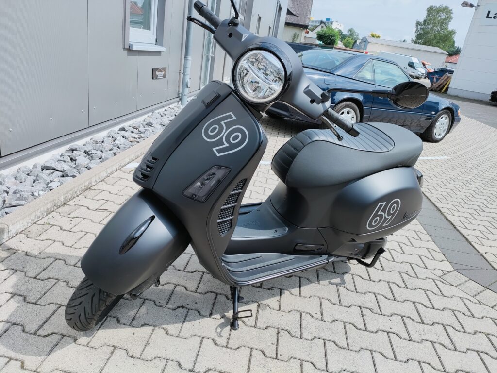 Referenz Motorrad Folierung