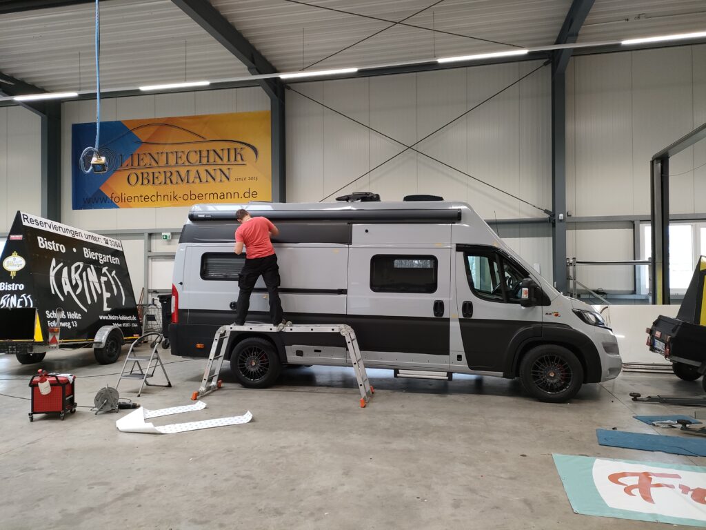 Referenz Wohnmobil Folierung