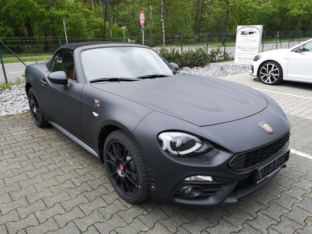 Vollfolierung PKW Matt Schwarz